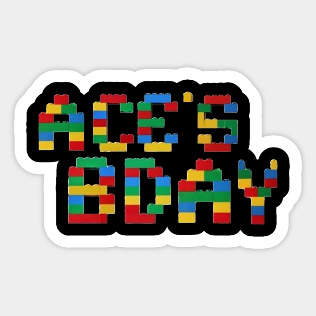 LEGO MASTER BIRTHDAY DESIGN! Happy Birthday Ace! Sticker by TSOL Games